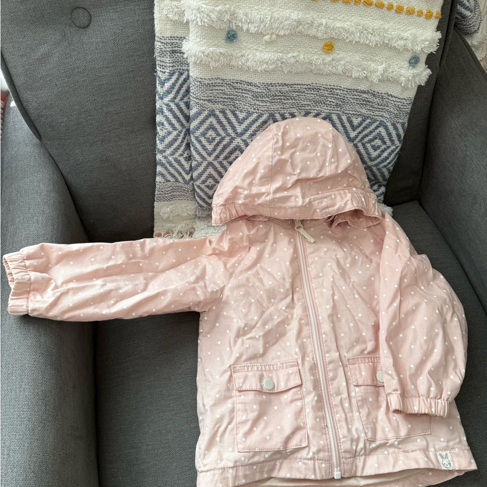 Pink Kids Jacket with Hood